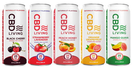 CBD Living CBD Sparkling Water Best Sales Price - Edibles