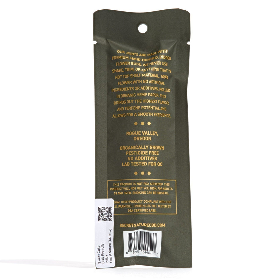 Secret Nature CBD Pre-Rolls - 2 Pack