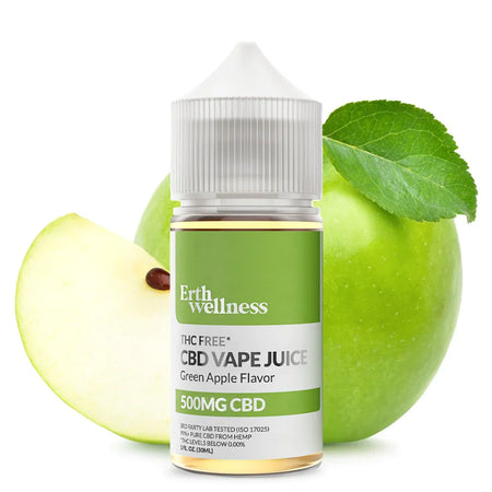 Erth Wellness | CBD Vape Juice 500mg - 1000mg Best Sales Price - Tincture Oil