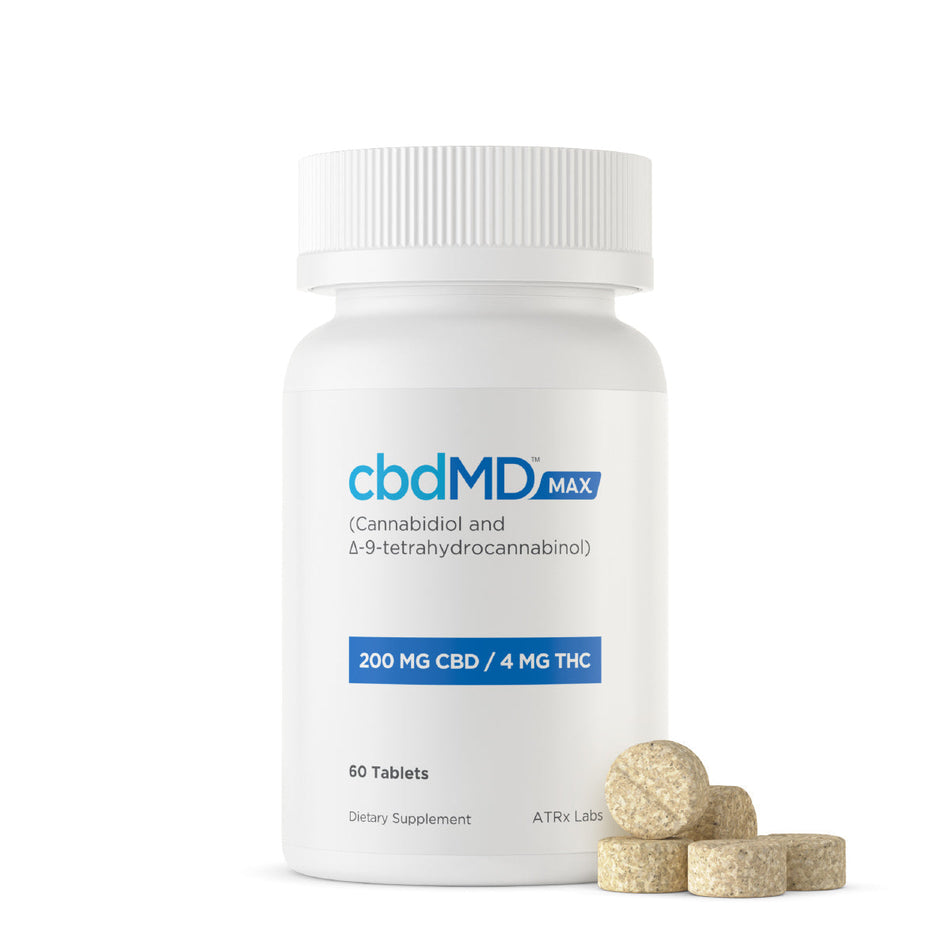 cbdMD Full Spectrum CBD MAX Pain Tablets