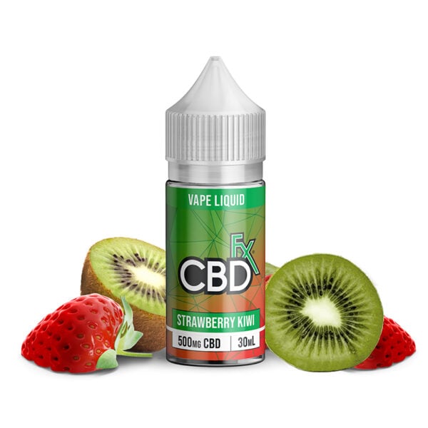 CBDfx Strawberry Kiwi CBD Vape Juice 500 – 2000mg
