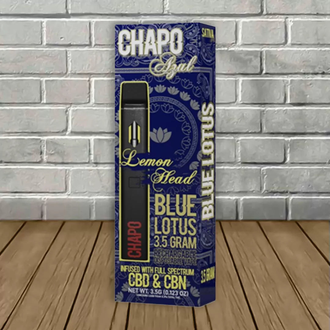 Chapo Extrax Azul Blue Lotus Disposable 3.5g Best Sales Price - Vape Pens