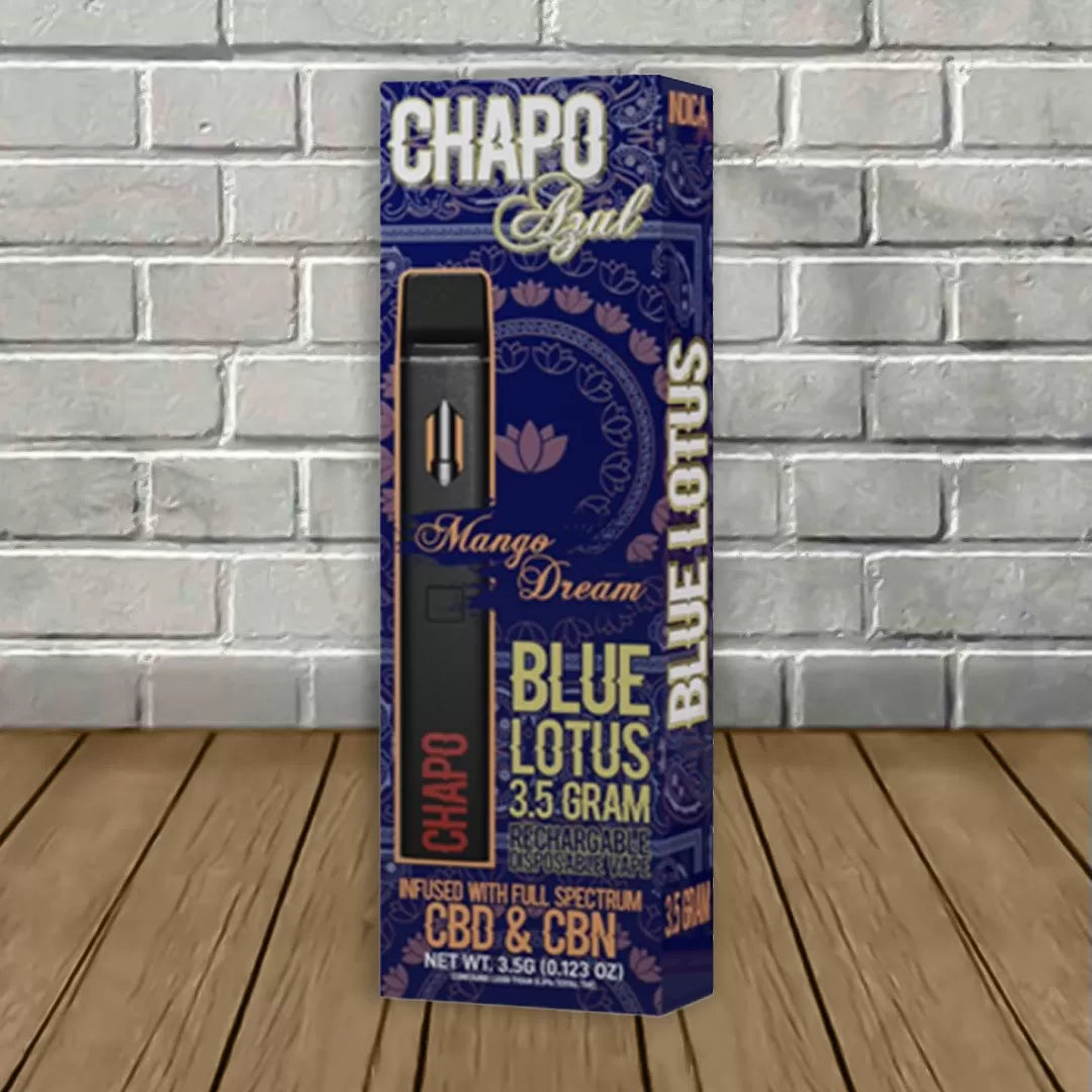 Chapo Extrax Azul Blue Lotus Disposable 3.5g Best Sales Price - Vape Pens