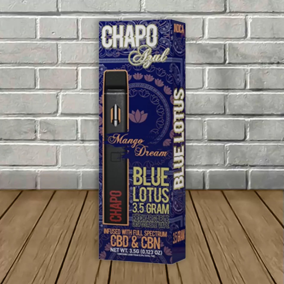 Chapo Extrax Azul Blue Lotus Disposable 3.5g Best Sales Price - Vape Pens