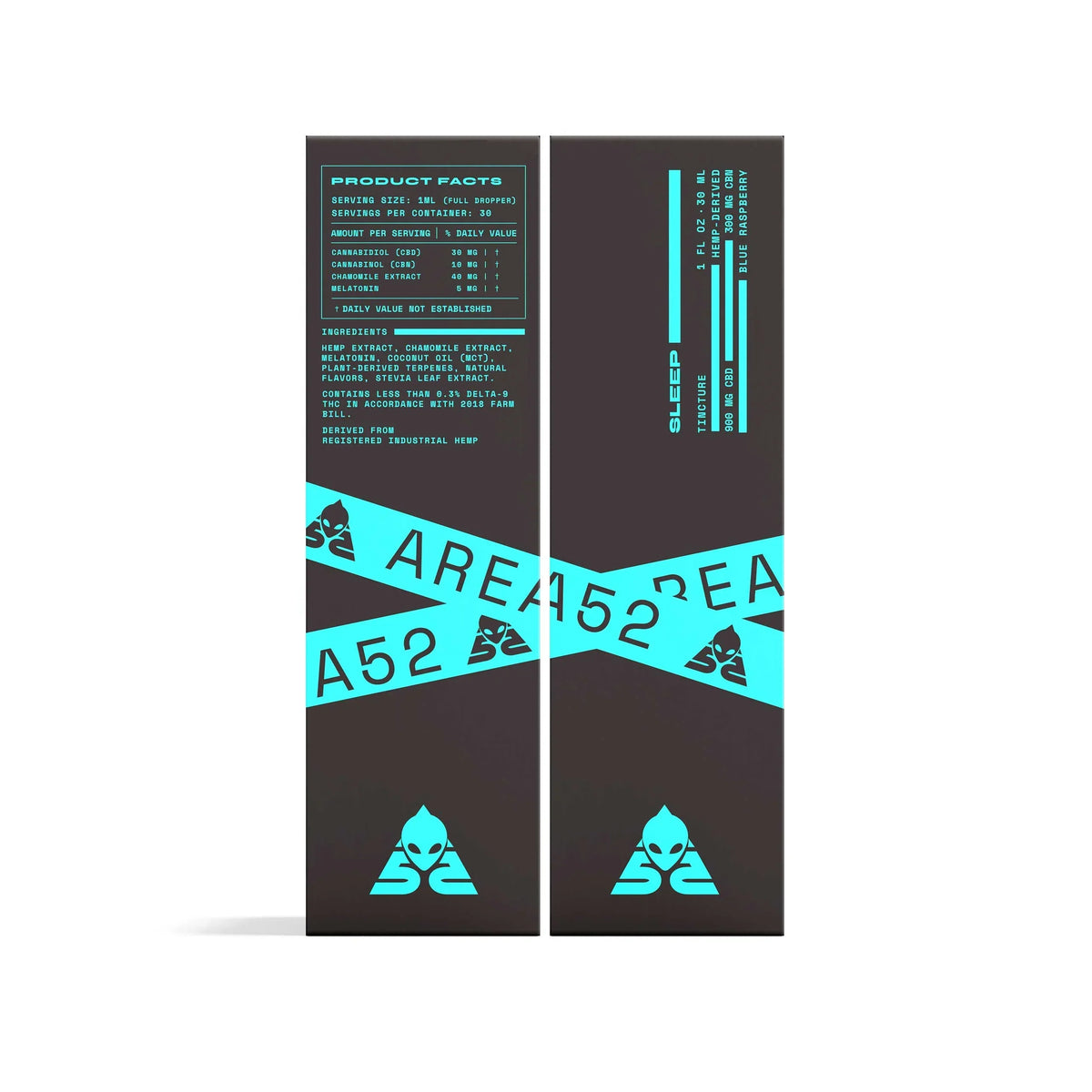 Area 52 | Neptune CBD + CBN + Melatonin Sleep Tincture - 1200mg Best Sales Price - Tincture Oil