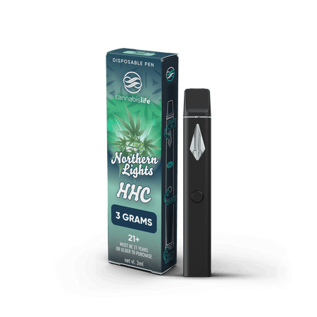 Cannabis Life Northern Lights HHC Vapes 3g Best Sales Price - Vape Pens
