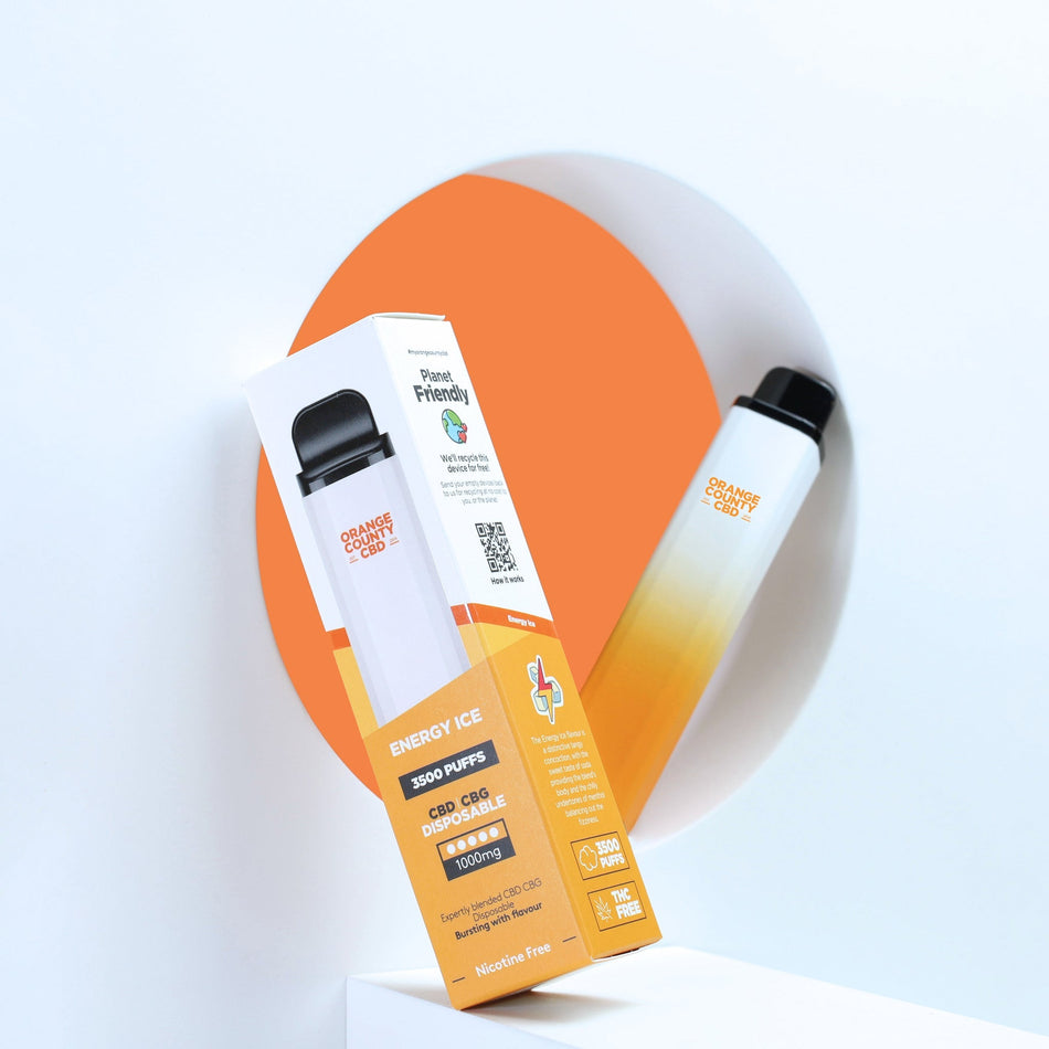 Energy Ice 3500 Puff - CBD/CBG (1000mg)