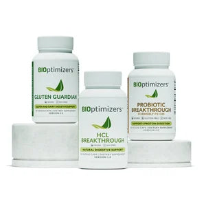 Digestive Support Trio for Travels and Vacation Meals