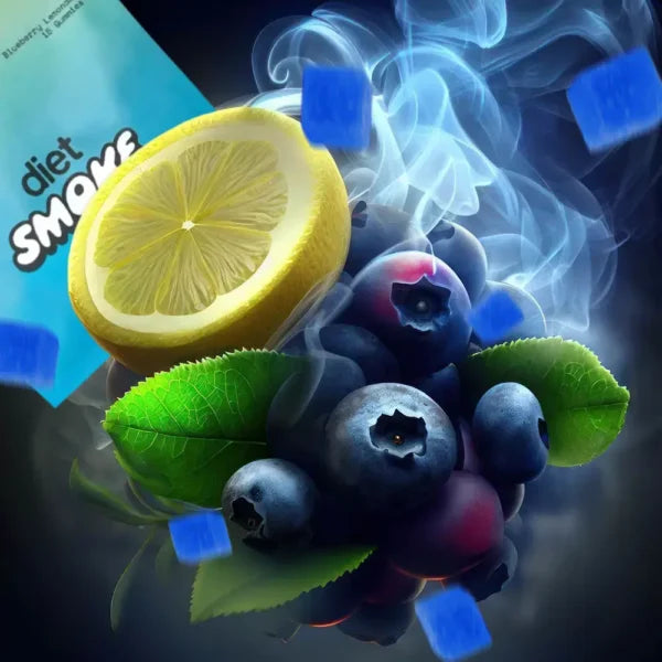 Diet Smoke Blueberry Lemonade Gummies DELTA-8 THC Best Sales Price - Gummies