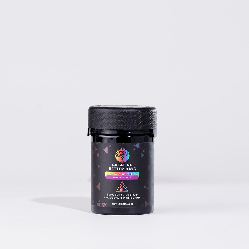 Galaxy Mix Vegan Delta 9 Gummies 50MG - Micro Dose