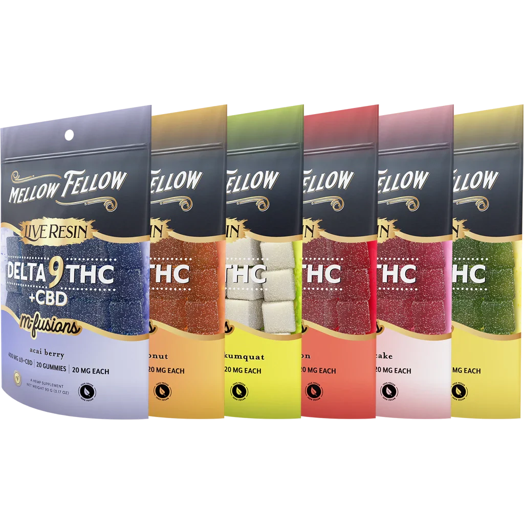 MellowFellow Delta 9 Live Resin Edibles 400mg Bundle Best Sales Price - Bundles