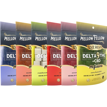 MellowFellow Delta 9 Live Resin Edibles 400mg Bundle Best Sales Price - Bundles