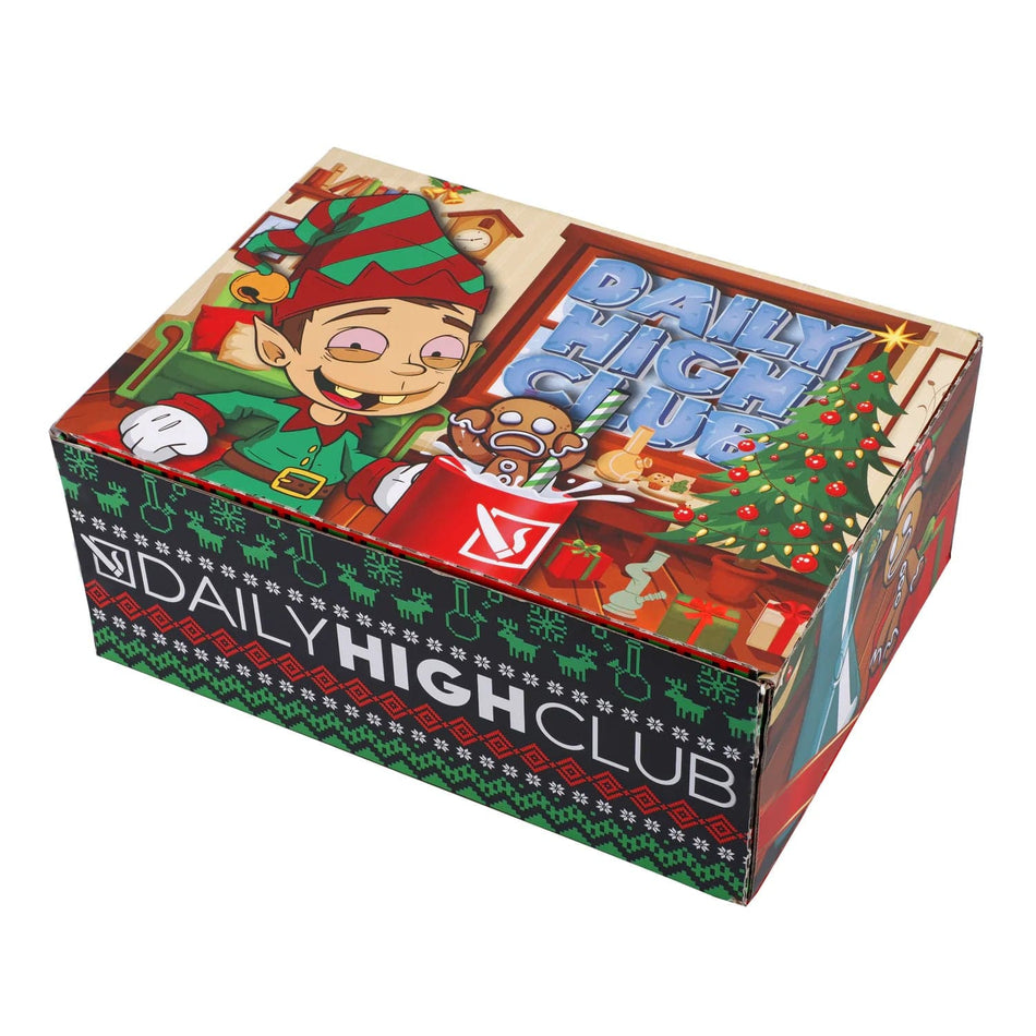 "Happy Holiblaze" Smoking Box by Daily High Club DHC