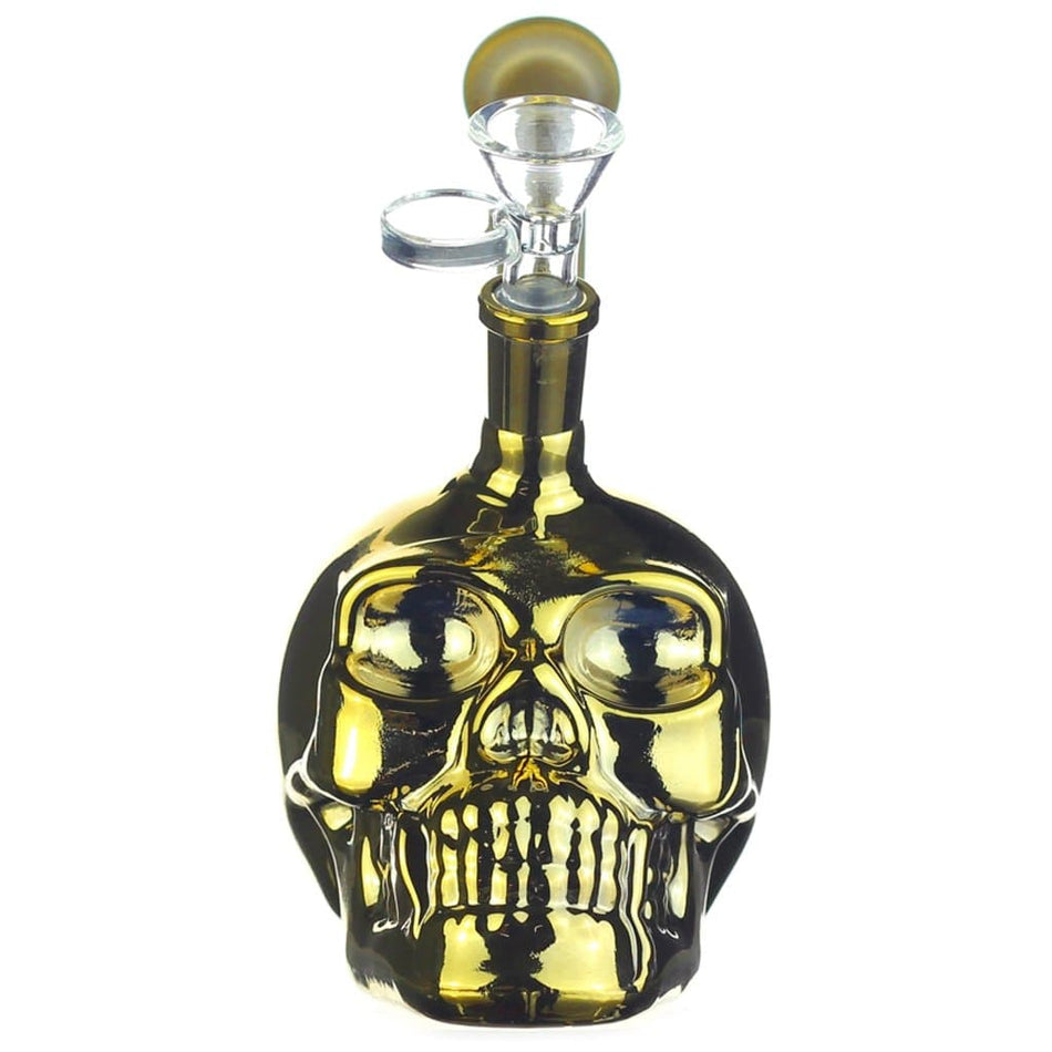 Daily High Club "Gold Skull" Bong Best Sales Price - Bongs