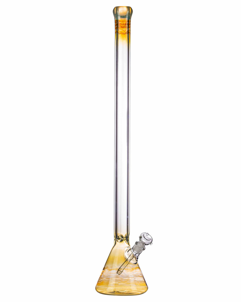 Dank Stop 34" Super Tall Fumed Raked Beaker Bong