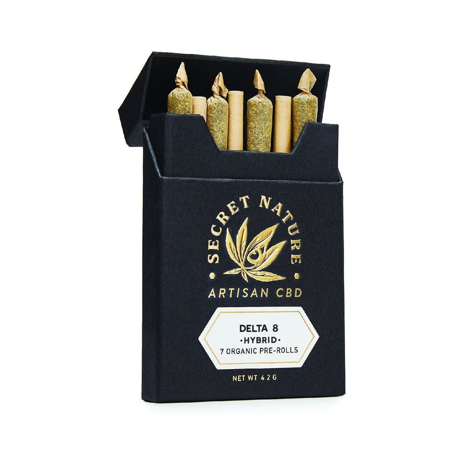 Secret Nature Delta 8 Pre-Rolls - 7 Pack