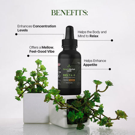Green Herbal Care GHC Delta-8 THC Oil Best Sales Price - Tincture Oil
