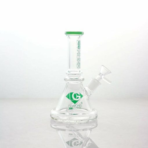Diamond Glass Coil Beaker Bong Best Sales Price - Bongs