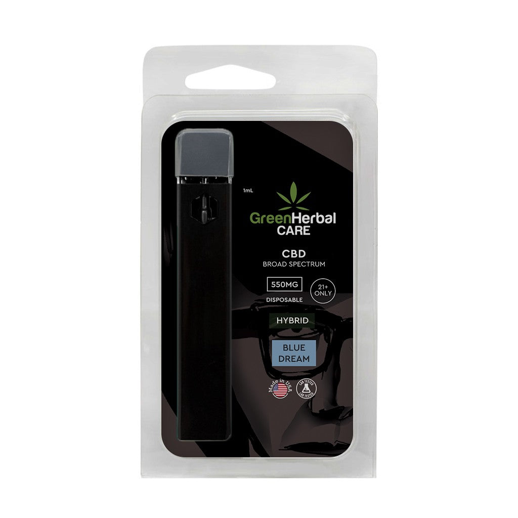 Green Herbal Care GHC CBD Broad Spectrum Disposable Vape Best Sales Price - Vape Pens
