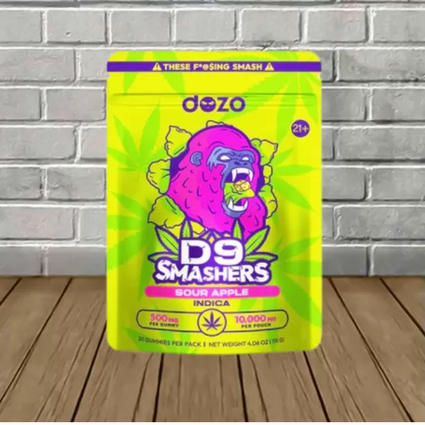 Dozo Delta 9 THC Smashers Blend Gummies 500mg Best Sales Price - Gummies