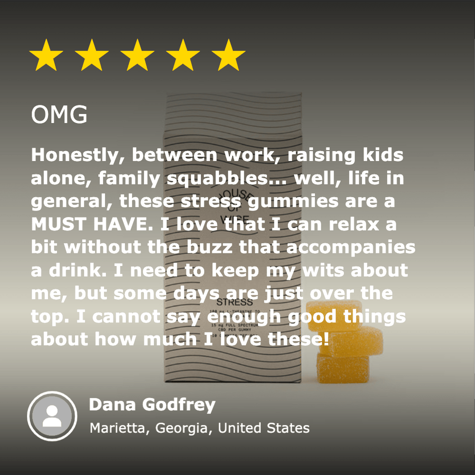 House of Wise CBD Stress Gummies (10ct.) Best Sales Price - Gummies