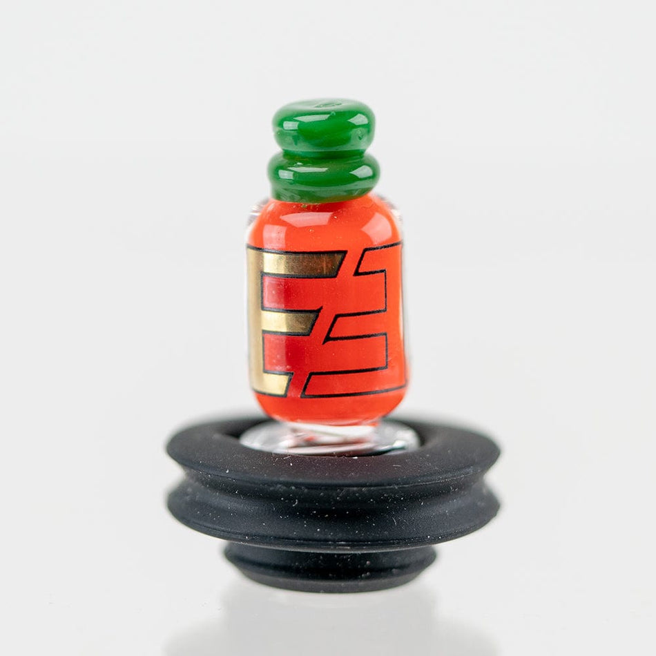Empire Glassworks Sriracha Bottle Puffco Peak Pro Carb Cap