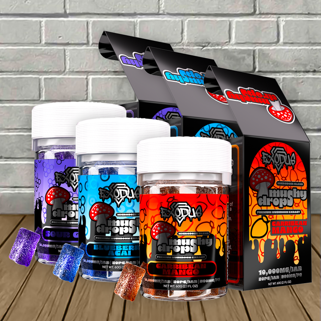 Exodus Mushy Drops Gummies 10000mg Best Sales Price - Gummies