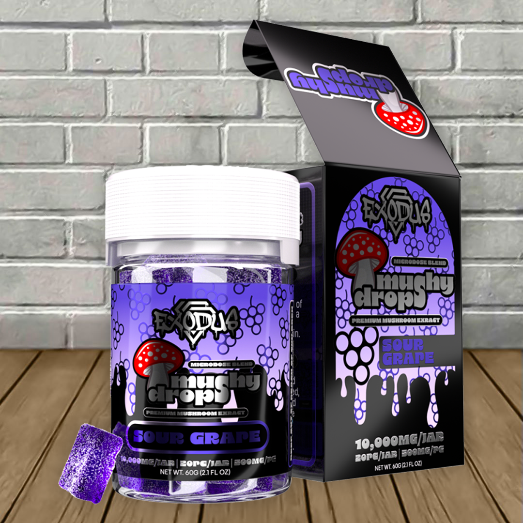 Exodus Mushy Drops Gummies 10000mg Best Sales Price - Gummies
