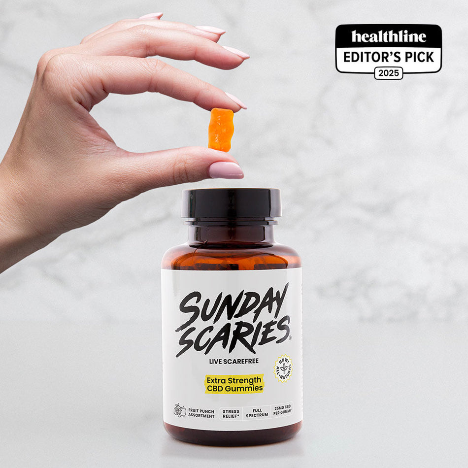 Sunday Scaries Extra Strength CBD Gummies