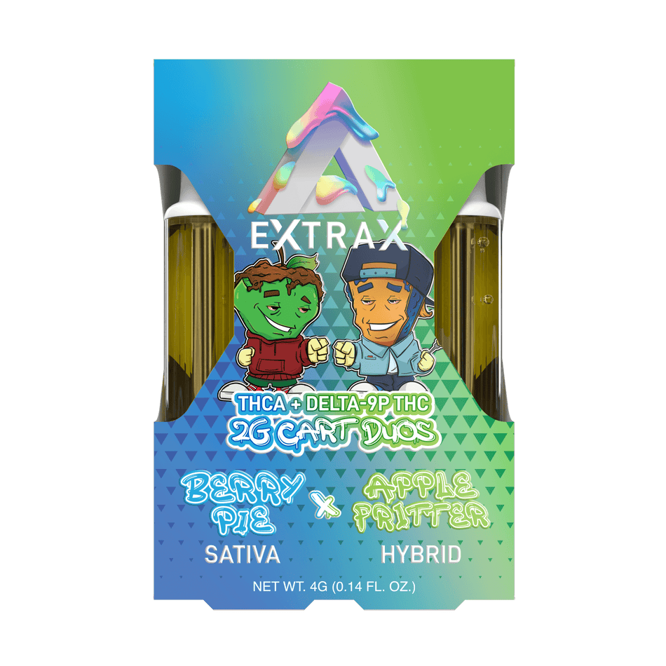THCA + D9P 2G Cartridge Duo | Adios Blend – Extrax Best Sales Price - Vape Cartridges
