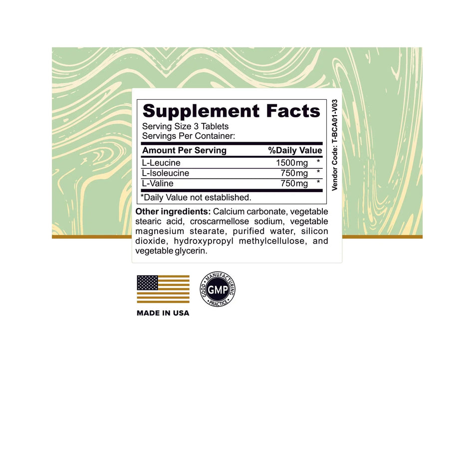 Premium Jane BCAA Tablets