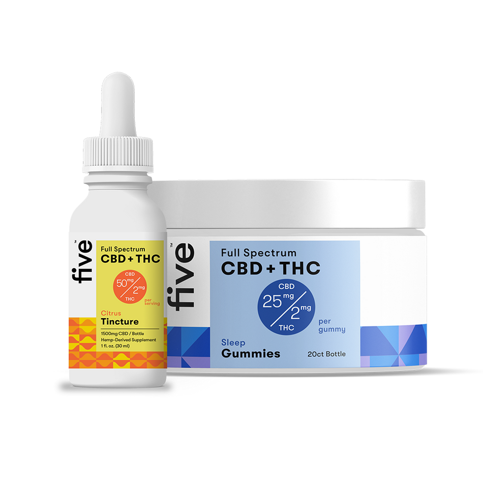 Five CBD Sleep Bundle (Top 10)