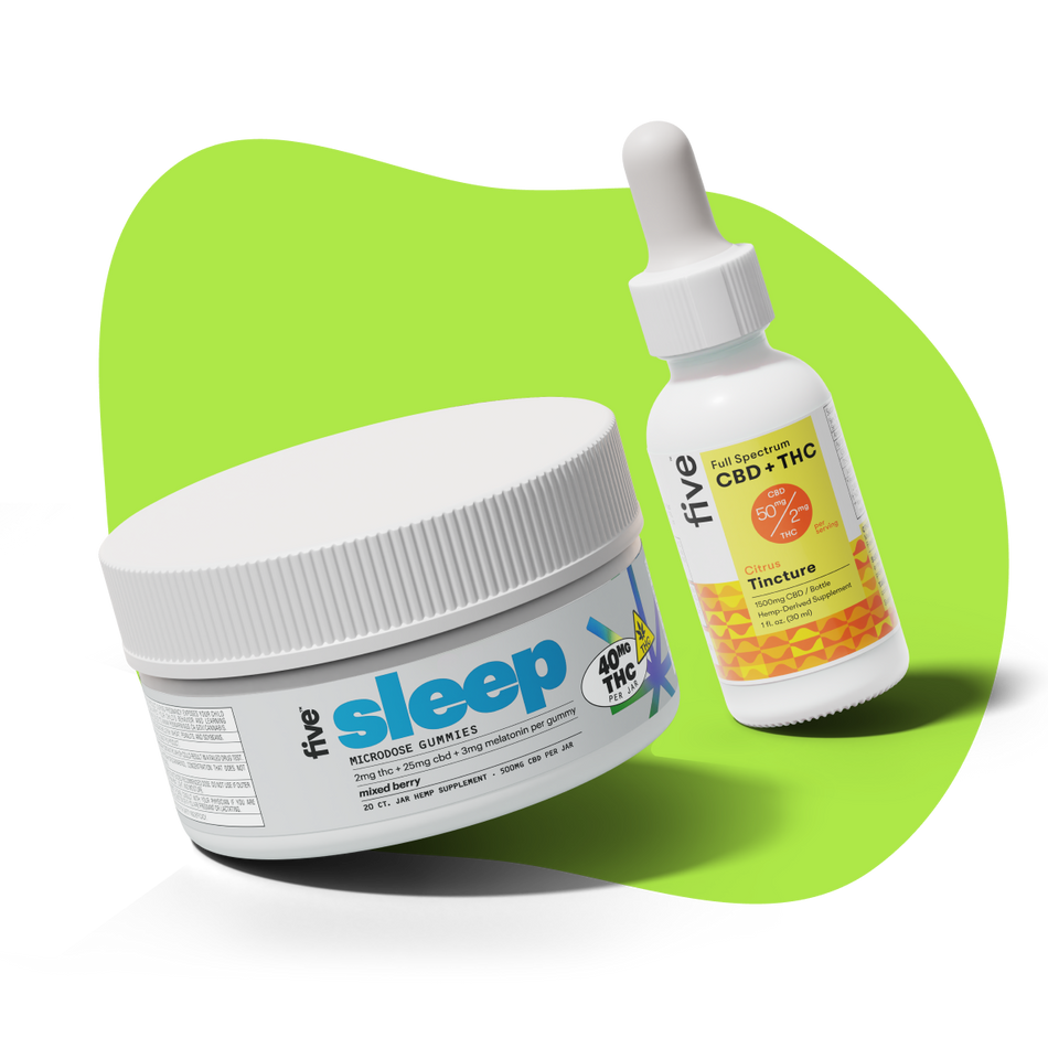 Five CBD sleep bundle