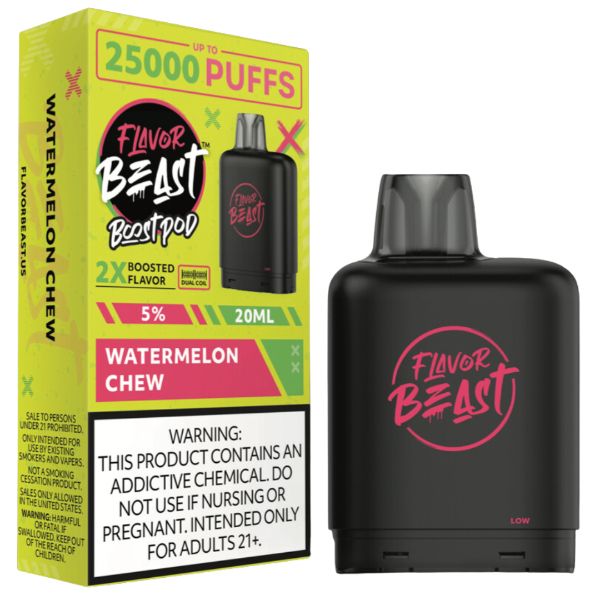 Flavor Beast Boost Pods 25,000 Puffs