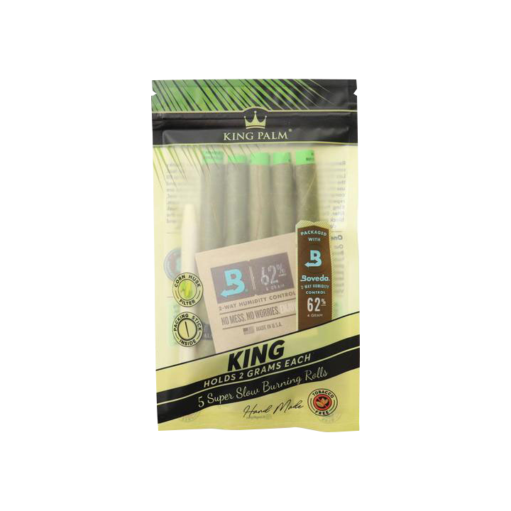 King Palms King Pre-Roll Wraps - 5 Pack Best Sales Price - Pre-Rolls
