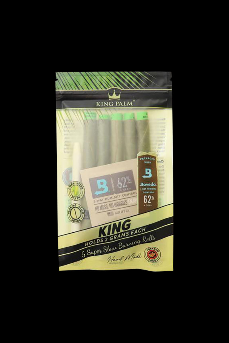 King Palms King Pre-Roll Wraps - 5 Pack Best Sales Price - Pre-Rolls