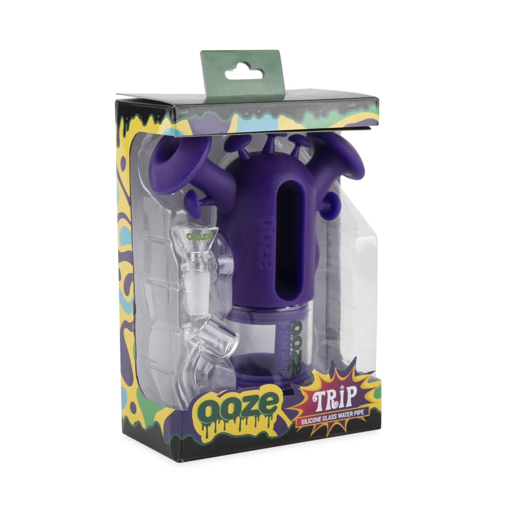 Ooze Trip Pipe Silicone Bubbler Best Sales Price - Bongs