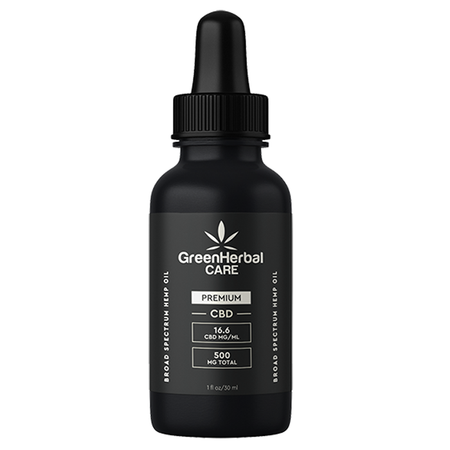 Green Herbal Care GHC Broad Spectrum CBD Oil Best Sales Price - Tincture Oil