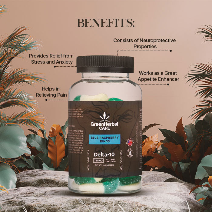 Green Herbal Care GHC Delta-10 THC Gummies Best Sales Price - Gummies