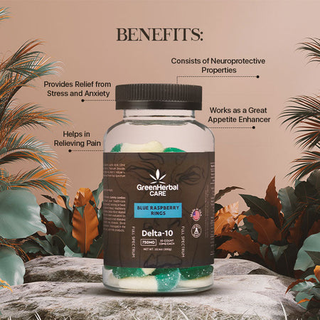 Green Herbal Care GHC Delta-10 THC Gummies Best Sales Price - Gummies