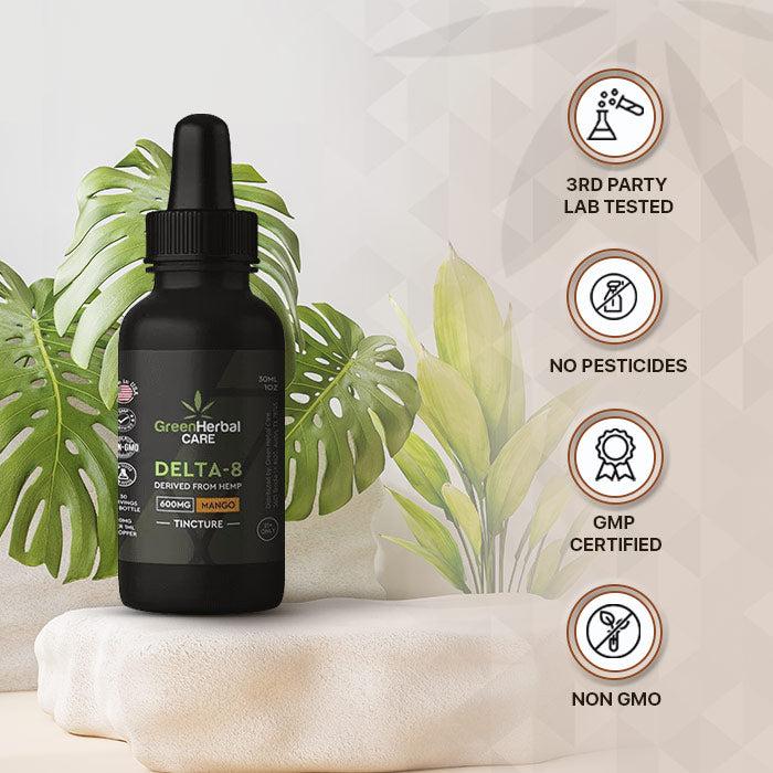 Green Herbal Care GHC Delta-8 THC Oil Best Sales Price - Tincture Oil