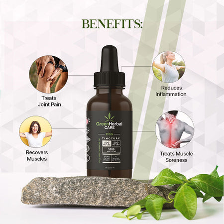 Green Herbal Care GHC Full Spectrum CBG/CBD Oil Best Sales Price - Tincture Oil