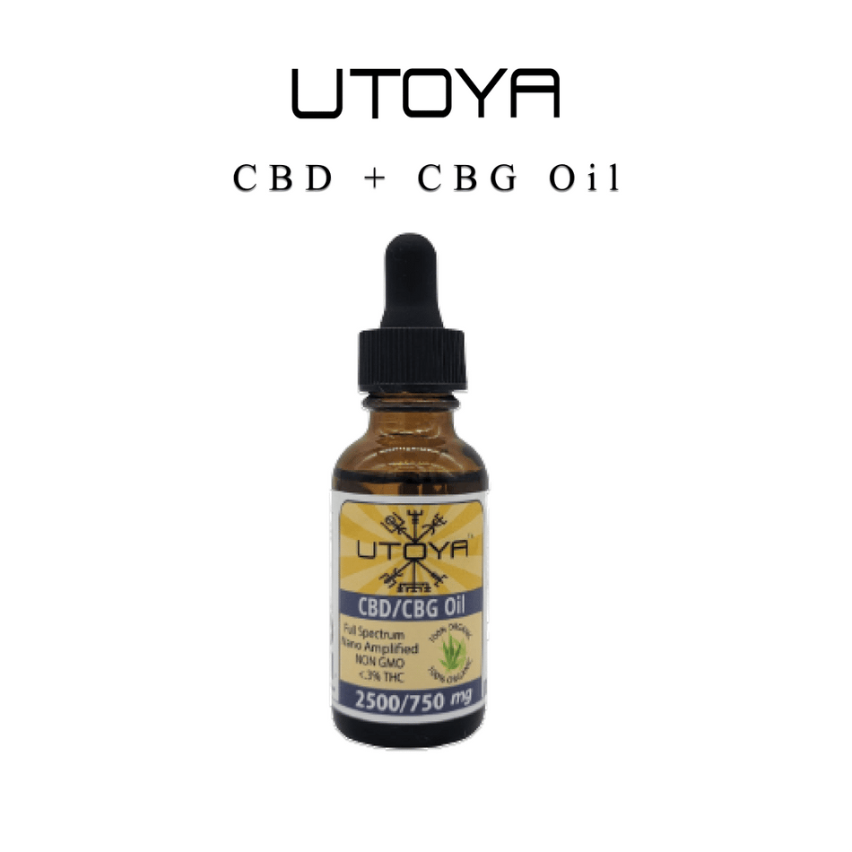 Utoya | CBD Tincture - 2500mg Best Sales Price - Tincture Oil