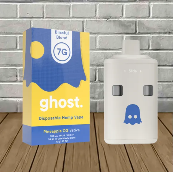 Ghost Blissful Blend Slide Piece Disposable 7g Best Sales Price - Vape Pens