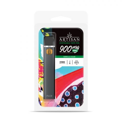 Gorilla Glue HHC THC Vape Pen - Disposable Artisan 900mg Best Sales Price - Vape Pens