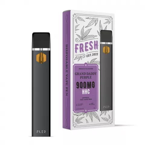 Grand Daddy Purp Strain Vape -Grand Daddy Purple Vape Pen - HHC - Fresh Brand - 900MG Best Sales Price - Vape Pens