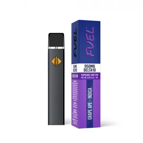 Grape Ape Strain Vape - Grape Ape Vape Pen - Delta 10 - Disposable - 950MG - Fuel Best Sales Price - Vape Pens