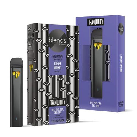 Grease Monkey Vape Pen - HHC, PHC - Disposable - Blends - 1800MG Best Sales Price - Vape Pens