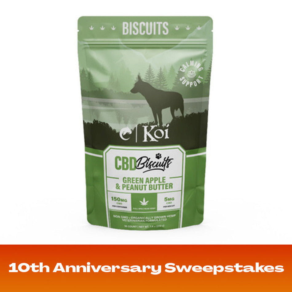 Koi CBD Dog Biscuits | Calming Support