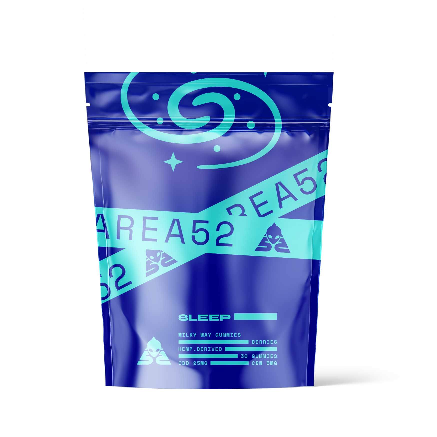 Area 52 | Neptune 1:1 CBN + CBD Sleep Gummies 1500mg Best Sales Price - Gummies